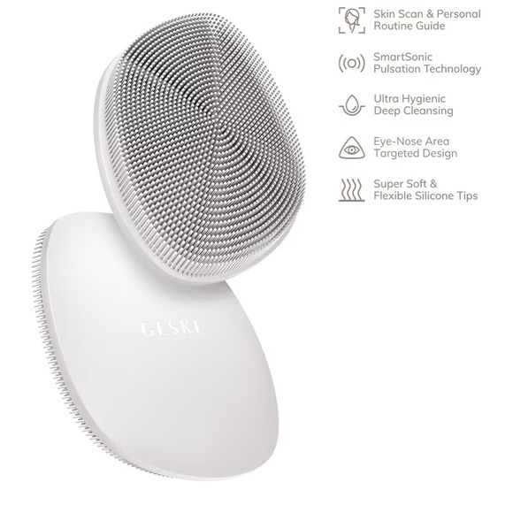💆♀️ GESKE German Beauty Tech | SmartAppGuided™ 4-in-1 Facial Brush - Picture 4 of 5